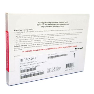 Windows 7 Home Premium OEM 32 Bit SP1 Português - GFC-02071 - mobile