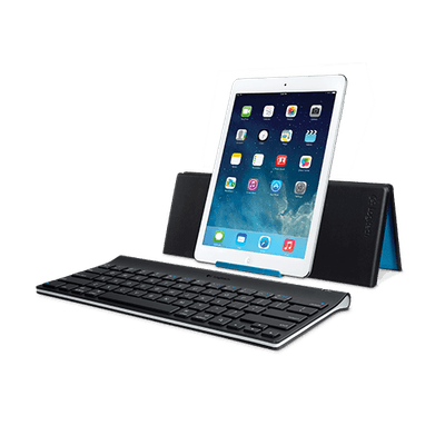 Teclado-Bluetooth-com-suporte-para-Tablet-Logitech