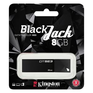 Pen-Drive-8GB-Black-Jack-Data-Traveler-SE3-Kingston