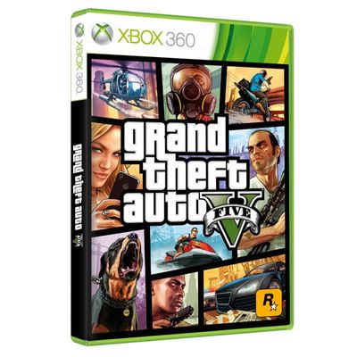 jogo GTA 5 Xbox 360
