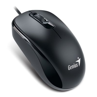 Mouse-Optico-com-Fio-USB-Preto---Genius-DX-110