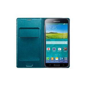 Capa-Flip-Wallet-Galaxy-S5-Verde---Samsung-EF-WG900BGEGBR