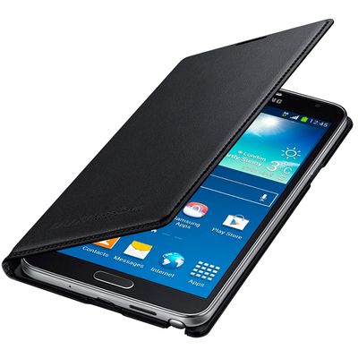 Capa-Flip-Wallet-Galaxy-Note-3-Neo-Preto---Samsung-EFWN750BBE