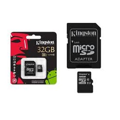 Cartao-de-Memoria-Micro-SD-32GB-Class-10---Adaptador-SD---Kingston-KC-C3032-4V1 Cartao-de-Memoria-Micro-SD-32GB-Class-10---Adaptador-SD---Kingston-KC-C3032-4V1