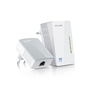 Kit-Extensor-de-Alcance-WiFi-Powerline-Edicao-300Mbps-WiFi-e-AV-500Mbps-TP-Link-TL-WPA4220KIT
