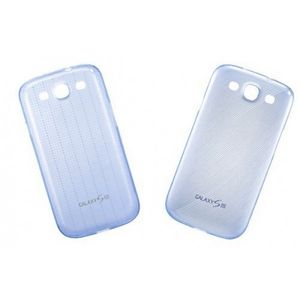 Capa-de-Silicone-Slim-Cover-Azul-para-Galaxy-S3-com-2-Samsung-EFC-1G6SBECSTD