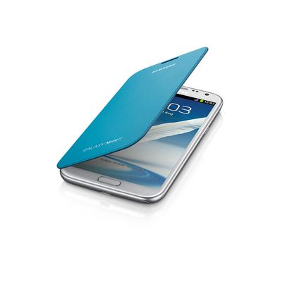 Capa-Flip-Cover-Galaxy-Note-II-Azul-Clara-Samsung-EFC-1J9FBEGSTD