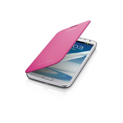 Capa-Flip-Cover-Galaxy-Note-II-Rosa-Samsung-EFC-1J9FPEGSTD