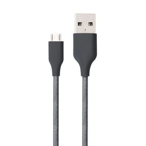 Cabo-Micro-USB-Essential-1M-Titanium---Nylon-Trancado-Geonav-ESMISG