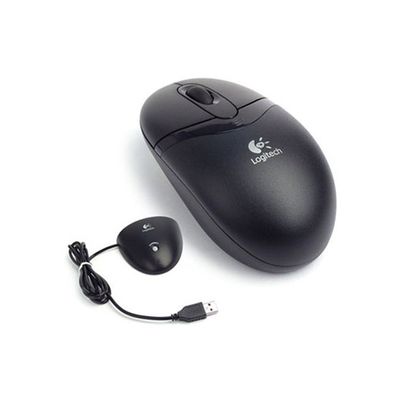 Mouse-Wireless-sem-Fio-Cordless-Optical-Preto-Logitech-910-000132