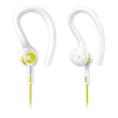 Fone-de-Ouvido-Esportivo-ActionFit-RunWild-Branco-e-Amarelo-Philips-SHQ1400LF Fone-de-Ouvido-Esportivo-ActionFit-RunWild-Branco-e-Amarelo-Philips-SHQ1400LF