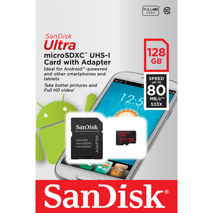 Cartao-de-Memoria-MicroSDXC-Ultra-128GB-Adaptador-SanDisk-SDSQUNC-128G-GN6MA