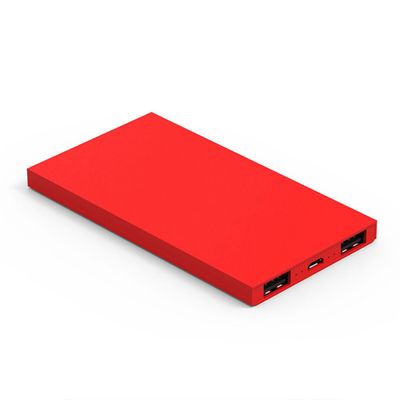 Carregador-Portatil-Universal-6200mAh-2x-USB-Vermelho-Geonav-PB6200R Carregador-Portatil-Universal-6200mAh-2x-USB-Vermelho-Geonav-PB6200R
