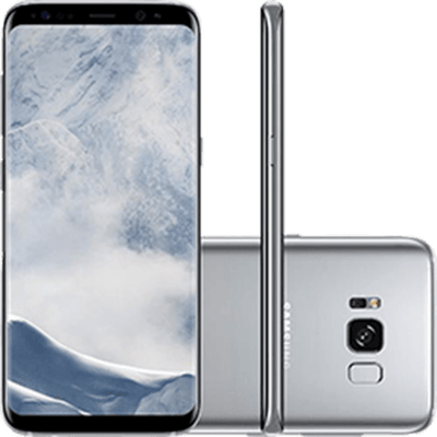 SamsungGalaxyS8DualChipAndroid70Tela58OctaCore23GHz64GB4GCamera12MPPrataSMG950S SamsungGalaxyS8DualChipAndroid70Tela58OctaCore23GHz64GB4GCamera12MPPrataSMG950S