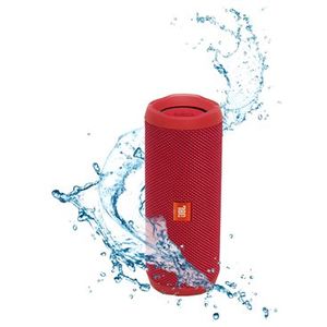 CaixadesomportatilJBLBluetoothaprovadaguaVermelhaFlip428910726