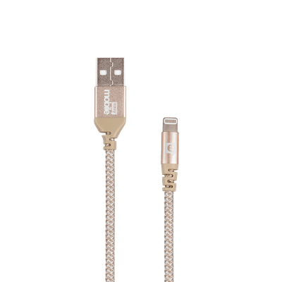 Cabo-Lightning-e-Micro-USB-Force-2.0M-Dourado---Easy-Mobile-CBFORCL2MDD