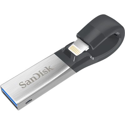Pendrive-iXPAND-32GB-Lightning™-Connector-and-USB-3.0-para-Iphone-e-Ipad---Sandisk-SDIX032G-G57 Pendrive-iXPAND-32GB-Lightning™-Connector-and-USB-3.0-para-Iphone-e-Ipad---Sandisk-SDIX032G-G57