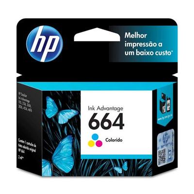 Cartucho-de-Tinta-HP-664-Colorido---F6V28AB Cartucho-de-Tinta-HP-664-Colorido---F6V28AB
