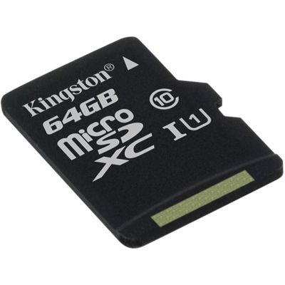 Cartao-Memoria-64GB-microSD-Canvas-Select---Kingston-SDCS-64GB