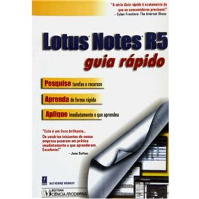 Lotus-Notes-R5---Guia-Rapido- Lotus-Notes-R5---Guia-Rapido-