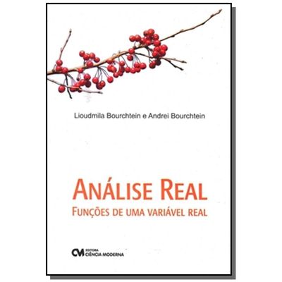 Analise-Real---Funcoes-de-uma-Variavel-Real