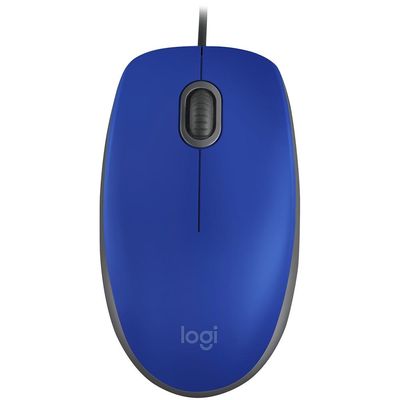 Mouse-Logitech-M110-USB-Azul Mouse-Logitech-M110-USB-Azul