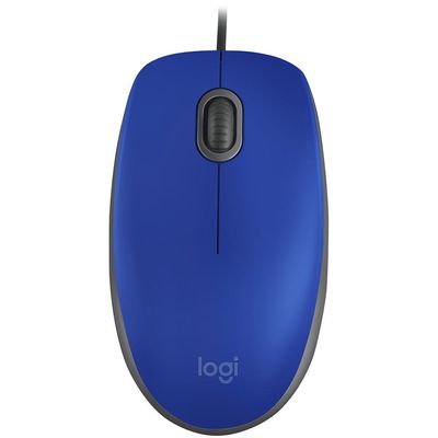 Mouse-Logitech-M110-USB-Azul