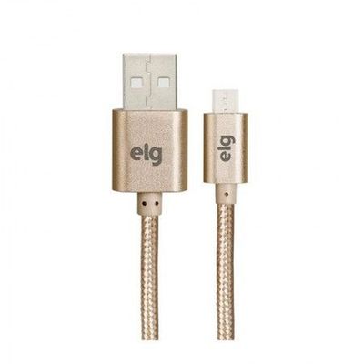 Cabo-Micro-USB-1M-Trancado-Dourado---ELG-M510BG