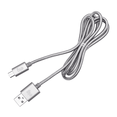 Cabo-Micro-USB-Trancado-1M-Cinza-Grafite---ELG-M510BY