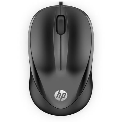 Mouse-HP-USB-1000-Preto