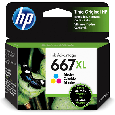 Cartucho-de-Tinta-HP-667-XL-Tricolor---3YM80AL Cartucho-de-Tinta-HP-667-XL-Tricolor---3YM80AL