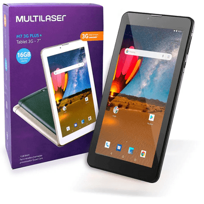 Tablet-M7-3G-Plus---Dual-Chip---7----Quad-Core-1-Gb-RAM---16-Gb-HD---Preto---NB304---Multilaser
