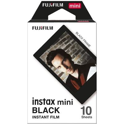 Filme-Instax-Fujifilm-Mini-Black-Com-10-Fotos