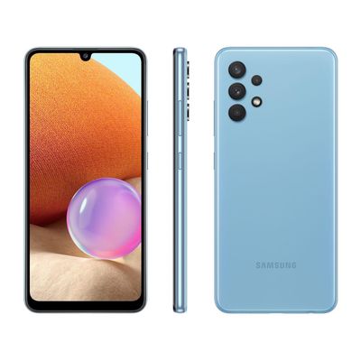 Samsung-Galaxy-A32-128GB-4G-Tela-64-Cam.-Quadrupla---Selfie-20MP---Azul