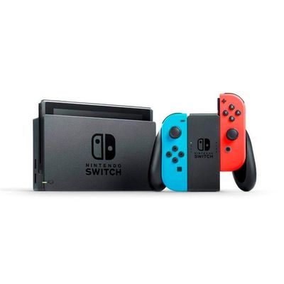 Console Nintendo Switch 32gb V2 Preto + Mario Kart 8 + 3m Nintendo