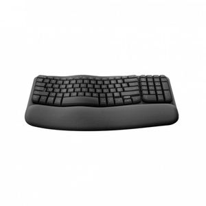 Teclado-Sem-Fio-Logitech-Wave-Keys-Bluetooth-Layout-US-Com-Design-Ondulado-Ergonomico-Grafite