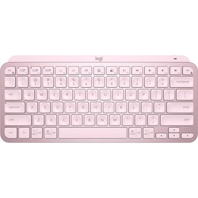 Teclado-Sem-Fio-Logitech-MX-Keys-Mini-Iluminacao-Smart-Bluetooth-USB-Easy-Switch-Recarregavel-Rosa