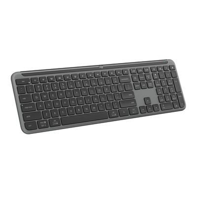 Teclado-sem-fio-Logitech-Signature-Slim-K950-Com-Conexao-Bluetooth-ou-Receptor-USB-Logi-Bolt-Incluso-e-Layout-US-INTL-Grafite- Teclado-sem-fio-Logitech-Signature-Slim-K950-Com-Conexao-Bluetooth-ou-Receptor-USB-Logi-Bolt-Incluso-e-Layout-US-INTL-Grafite-