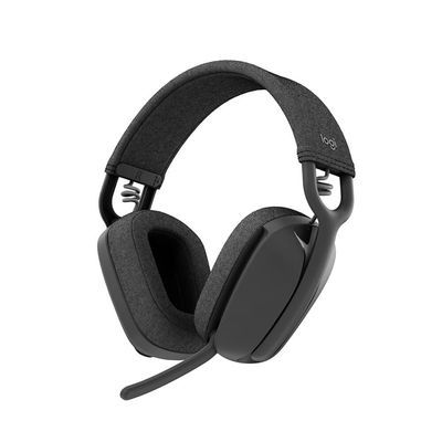 Headset Sem Fio Logitech Zone Vibe 100, Drivers 40 mm, USB, Bluetooth, PC, Mobile, Grafite -  981-001214 Headset Sem Fio Logitech Zone Vibe 100, Drivers 40 mm, USB, Bluetooth, PC, Mobile, Grafite -