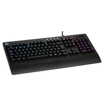 Teclado Gamer Logitech G213 Prodigy RGB ABNT2 920-009438 Teclado Gamer Logitech G213 Prodigy RGB ABNT2