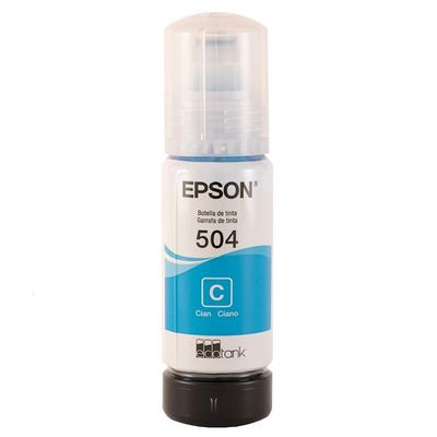 Cartucho Epson 504 Refil L4150/l4160/L6161/L6171/L6191 Ciano - T504220 Cartucho Epson 504 Refil L4150/l4160/L6161/L6171/L6191 Cartucho Epson 504 Refil L4150/l4160/L6161/L6171/L6191 Ciano - T504220 Cartucho Epson 504 Refil L4150/l4160/L6161/L6171/L6191
