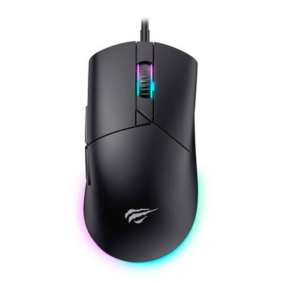 Mouse Gamer Havit Ms1038 - 8000dpi - Iluminação RGB - Conexão Usb -  Hvms-ms1038-bk Mouse Gamer Havit Ms1038 - 8000dpi - Iluminação RGB - Conexão Usb -